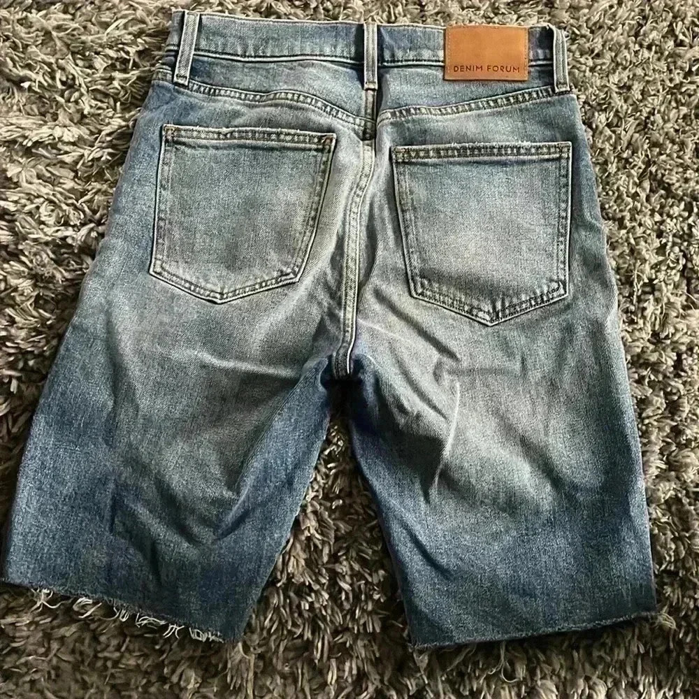 Denim Form Yoko Bermuda Jean Shorts - Picture 5 of 5